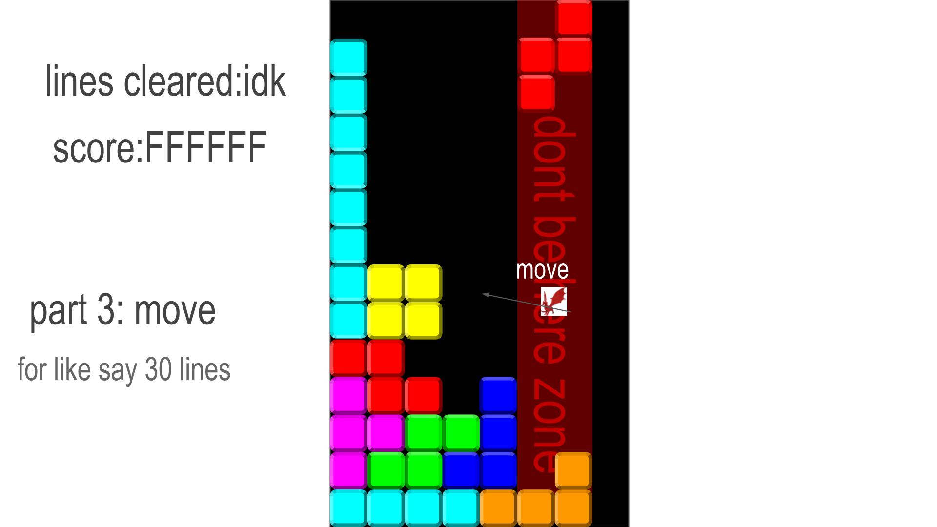 Dragons Don't Like Tetris